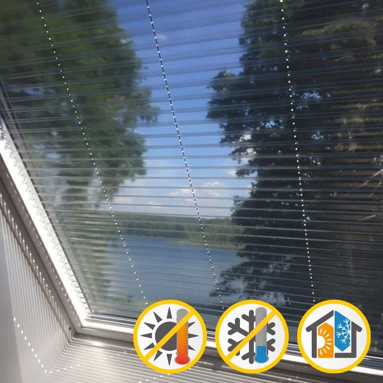Dachfenster-Folien-Plissee